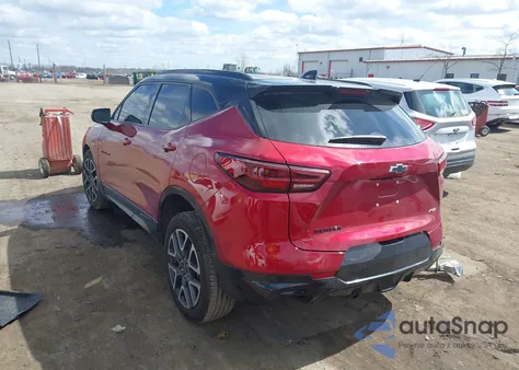 2024 Chevrolet Blazer Fwd Rs из США, поврежденный, VIN 3GNKBERS7RS147952